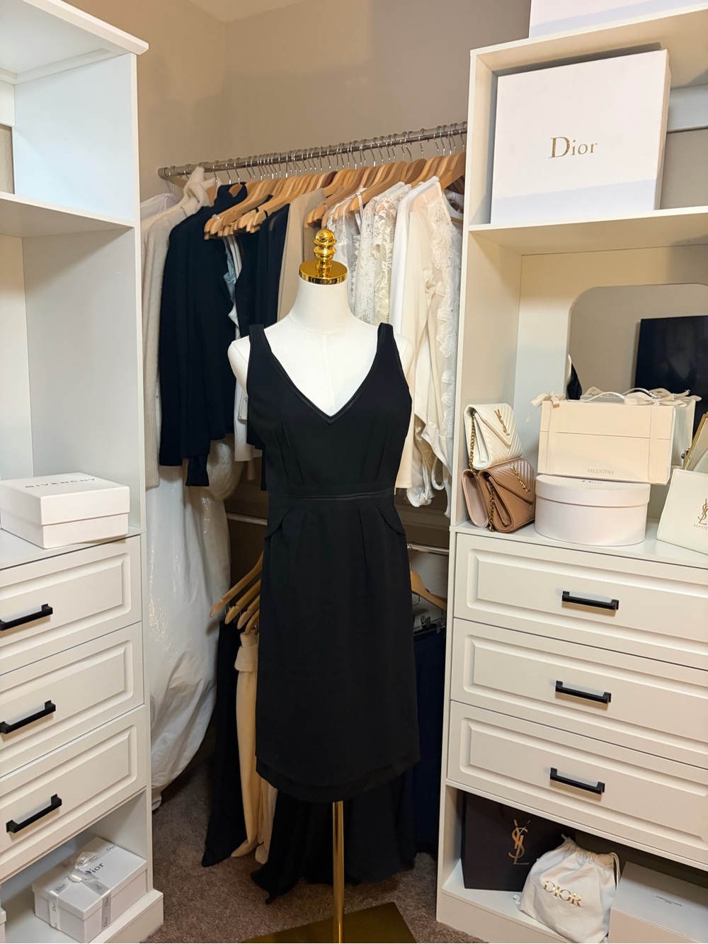 Authentic Vtg Prada Timeless Little Black Dress-  New!